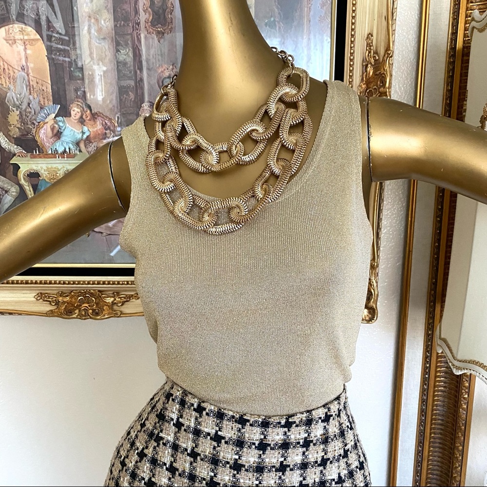 Cache Gold Top - image 1